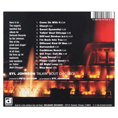 Afbeelding van Syl Johnson Talkin&#039; Bout Chicago! (CD)