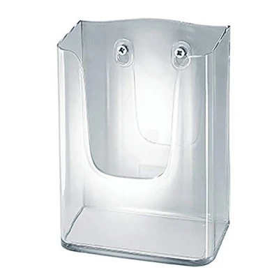 Afbeelding van Sigel Si Lh117 Folderhouder Wandmodel Din Lang Transparant Acryl