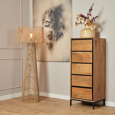 Afbeelding van Ladekast RichWood 50 cm naturel