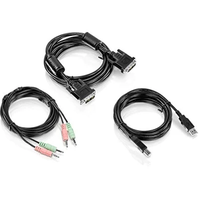 Afbeelding van KVM Schakelaar Trendnet TK CD10 3 m