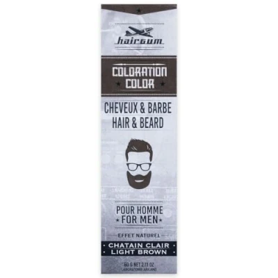 Afbeelding van Hairgum Hair&amp;Beard Colour Light Brown 5.1 60gr