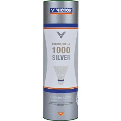 Afbeelding van Victor International Nylonball 1000 stuurwiel, geel, 6 stuks