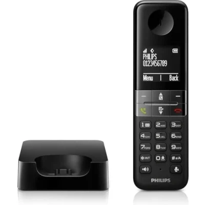 Afbeelding van Philips DECT Telefoon D4701B/01 Huistelefoon 1 Handset