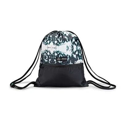 Afbeelding van Mercedes AMG F1 Gymtas Tie Dye Gym Bag Rugzak Zwart