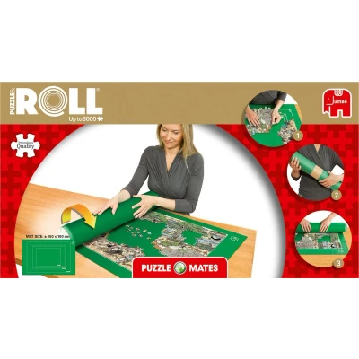 Afbeelding van JUMBO 17691 Puzzle Mates, &amp; Roll, tot 3000 stukjes puzzelmat