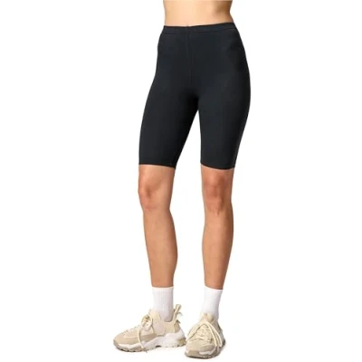 Afbeelding van Merry Style MS MS10 145 LE Dames Leggings Sport Vrijetijdsbroek Kort Viscose Sporbroek Yogabroek Zwart S