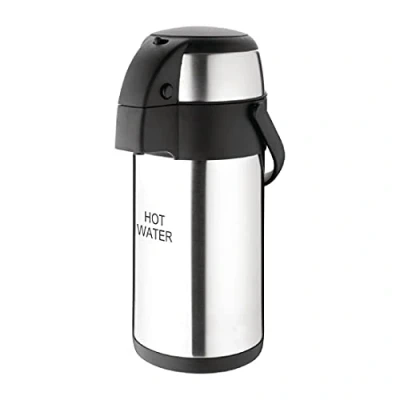 Image de Pichet à pompe 3L HOT WATER Olympia Acier inoxydable3