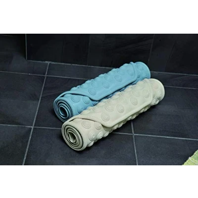 Afbeelding van Anti slip Badmat Extra Lang 103 cm x 40 Crème