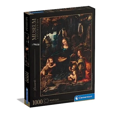 Image de MUSEUM COLLECTION DA VINCI THE VIRGIN OF ROCKS (1000