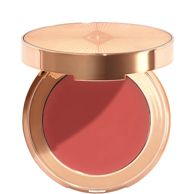 Afbeelding van Charlotte Tilbury Beautiful Skin Lip &amp; Cheek Glow 2 in 1 Blush Warm Coral Kiss 2,5 Gram