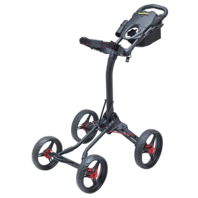 Afbeelding van Bagboy Quad XL Golftrolley Mat zwart/rood