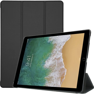 Afbeelding van iMoshion Tablet Hoes Geschikt voor iPad Pro 12.9 (2017) Trifold Bookcase Zwart