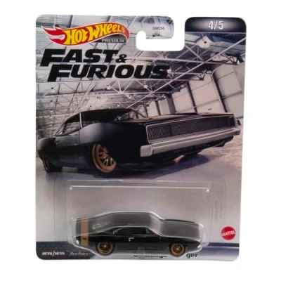 Afbeelding van Hot Wheels SNEL EN FURIOUS De Cast Model Auto &#039;68 Dodge Charger 1968 Schaal 1/64 lengte 8 cm HCP17