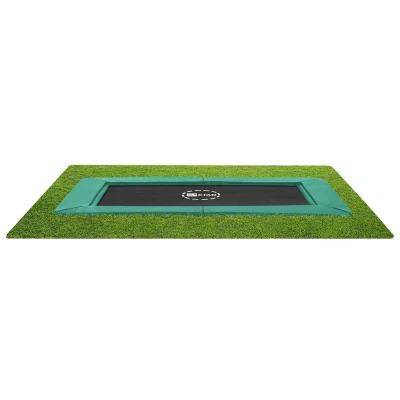 Afbeelding van Etan PremiumFlat trampoline rechthoekig 281 x 201 cm ft groen inground inbouw