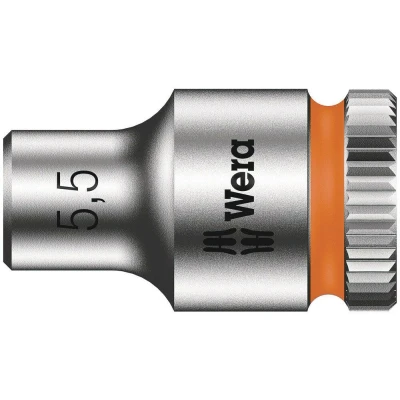 Afbeelding van Wera 8790 HMA Zyklop hand en machinedop 1/4&quot; 5.5x23mm