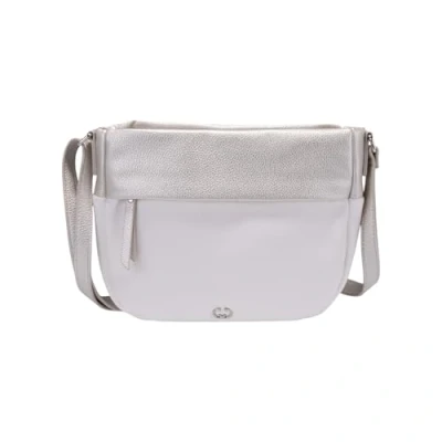 Afbeelding van GERRY WEBER Schoudertas Keep In Mind Shoulder Bag Metallic Cold Wit