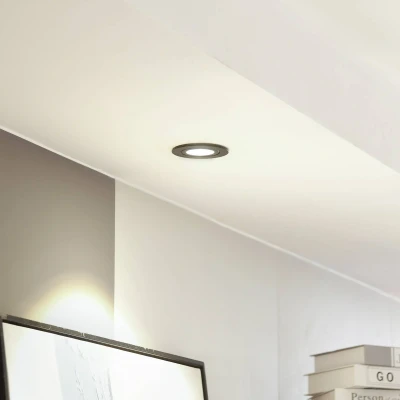 Afbeelding van Arcchio LED downlight Jyra, zwart, 3.000K
