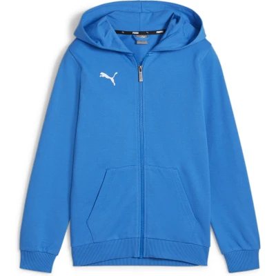 Afbeelding van PUMA kinderteamGOAL Casuals hoodedjack Jr jack met capuchon 658596 02 blauw