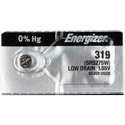 Afbeelding van Energizer 319 SR527SW zilveroxide batterijen, 2 stuks