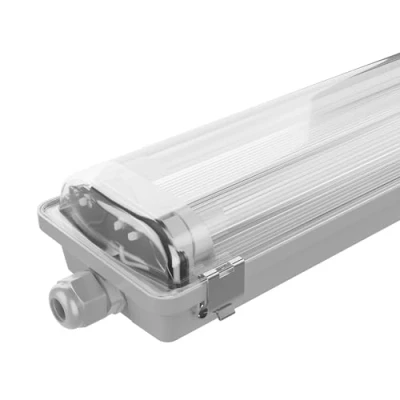 Afbeelding van Ledvion LED TL Armatuur, Dubbel, 120CM, 12W, 4000K, 1920 Lumen, IP65, Inclusief Buis