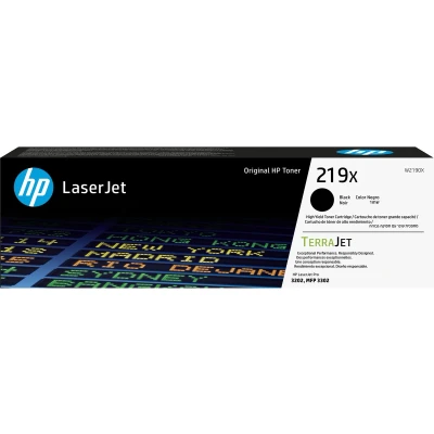 Afbeelding van HP Tonercartridge W2190X 219X zwart