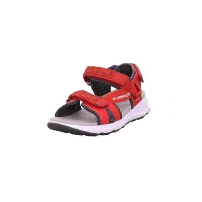 Afbeelding van Superfit Criss Cross sandalen voor jongens, Rood Grijs 5000