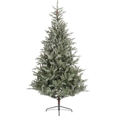 Afbeelding van Kunstkerstboom Allison Pine misty grijs wit 180 cm Everlands
