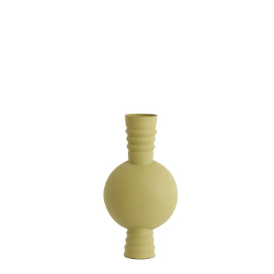 Afbeelding van Light &amp; Living Vaas KAVANSI Ø14x40cm Groen