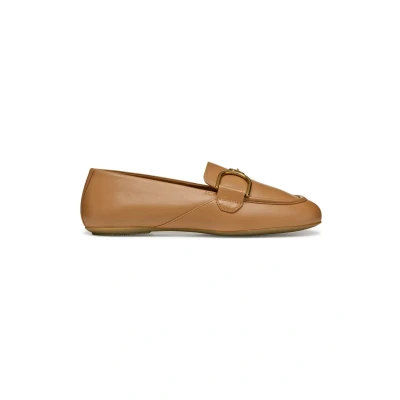 Afbeelding van Geox D Palmaria Instappers, Dames, Maat: 40, Beige Leer