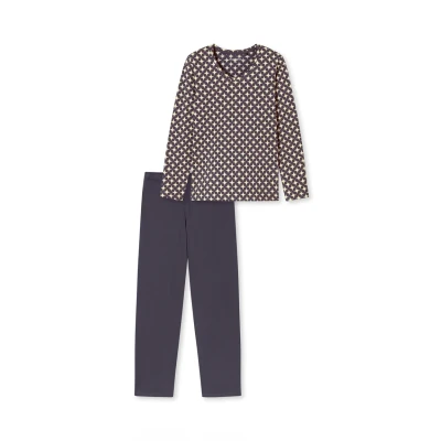 Afbeelding van Schiesser SET Pyjama, Dames, Maat: 46, Graphit