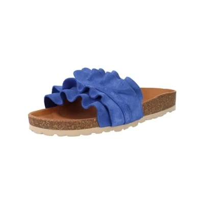 Afbeelding van VERBENAS Sandalen Rocio Volante Kaki, Navy Blauw