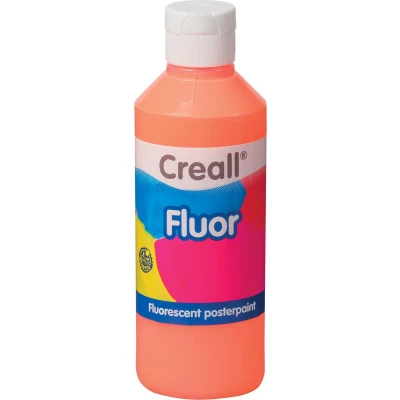 Afbeelding van Plakkaatverf Creall fluor oranje 250ml