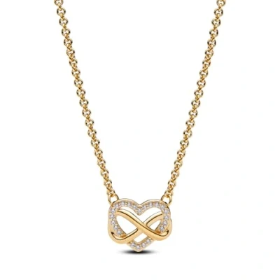 Afbeelding van Pandora Moments Metalen Ketting Met Gouden Plating 362666C01 50