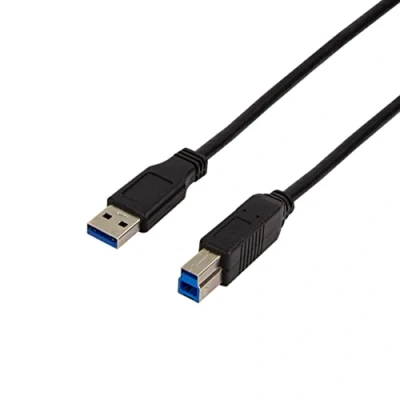 Afbeelding van LogiLink USB kabel 3.2 Gen1 (USB 3.0 / 3.1 Gen1) A stekker, B stekker 2.00 m Zwart