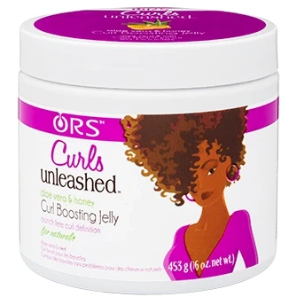 Afbeelding van Curls Unleashed ORS Aloe Vera &amp; Honey Curl Boosting Jelly 454 gr