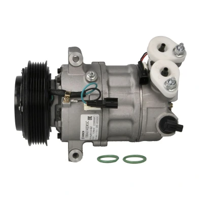 Afbeelding van BOSCH 1 986 AD1 403 AC Compressor 12V PS R1 R1234yf, R134a Met montagehandleiding, afdichtring