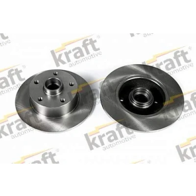 Afbeelding van KRAFT Remschijf AUDI: A4 B5 Saloon 245, 245,0mm 9,9mm 5 volledig 6050120 8D0615601B Remschijven