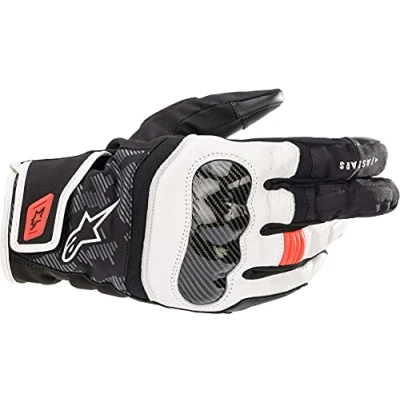 Afbeelding van Alpinestars SMX Z Drystar motorhandschoenen (zwart/wit/rood, L)