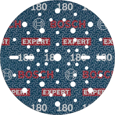 Image de BOSCH 2608902453 EXPERT disque abrasif O780 avec support film, 150 mm, grain 180 (50 pcs)