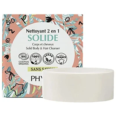 Afbeelding van Phyt&#039;s Organic 2in1 Body and Hair Solid Cleanser 109 ml