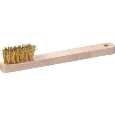 Afbeelding van KWB Bougieborstel messing 3 rijen