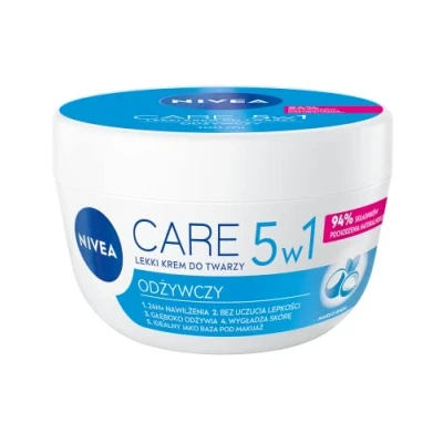 Afbeelding van Nivea Care 3In1 Nourishing Lightweight Face Cream 100Ml