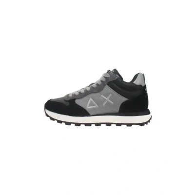 Afbeelding van SUN68 Z44108 Veterschoenen voor heren, van stof/suède, zwart., 44 EU