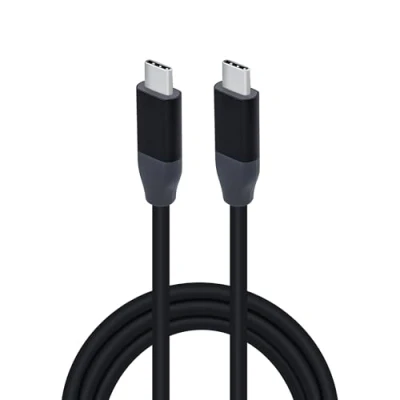 Afbeelding van Mcbazel USB C naar Thunderbolt 3.0 snel opladen 100 W en 40 Gbps gegevensoverdrachtkabel ondersteunt 5K @60Hz/4K @60Hz voor mobiele telefoons/laptop/MacBook/Google Chromebook 92 cm