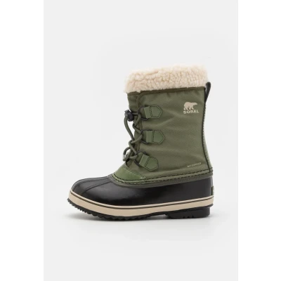 Afbeelding van Sorel YOOT PAC WP Unisex Veterlaarzen voor kinderen, Maat: 37, Hiker green Textiel/ synthetisch