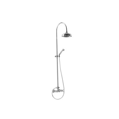 Afbeelding van Huber Croisette Douchecombinatie 21cm Chroom Goud AC90405174