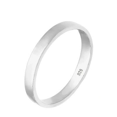 Afbeelding van Elli Classic Basic Ring, Dames, Maat: 52, Silber