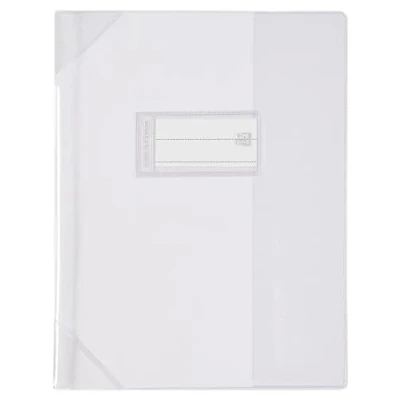 Afbeelding van OXFORD 25 notitiebeschermers, 17 x 22 cm, Strong Line PVC, transparant, 15/100, kleurloos
