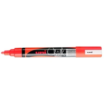 Afbeelding van Krijtstift Uni ball Chalk rond fluo oranje