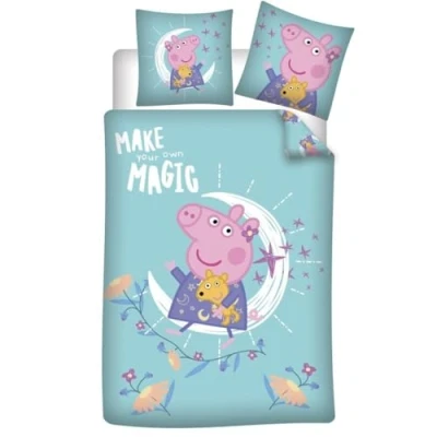 Afbeelding van Dekbedovertrek, Make Your Own Magic Eenpersoons 140 x 200 Polyester